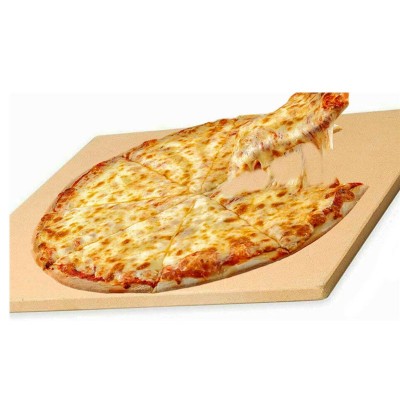 Ceramic Cordierite pizza stone rectangle ceramic pizza plate