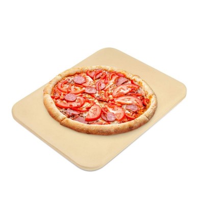 Fall 2020 Ceramic Cordierite pizza stone rectangle ceramic pizza plate